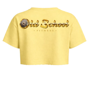 CROP OVERSIZE AMARILLO OLD SCHOOL