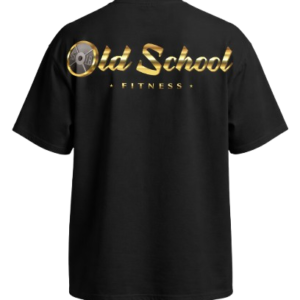 CAMISETA OVERSIZE NEGRA OLD SCHOOL
