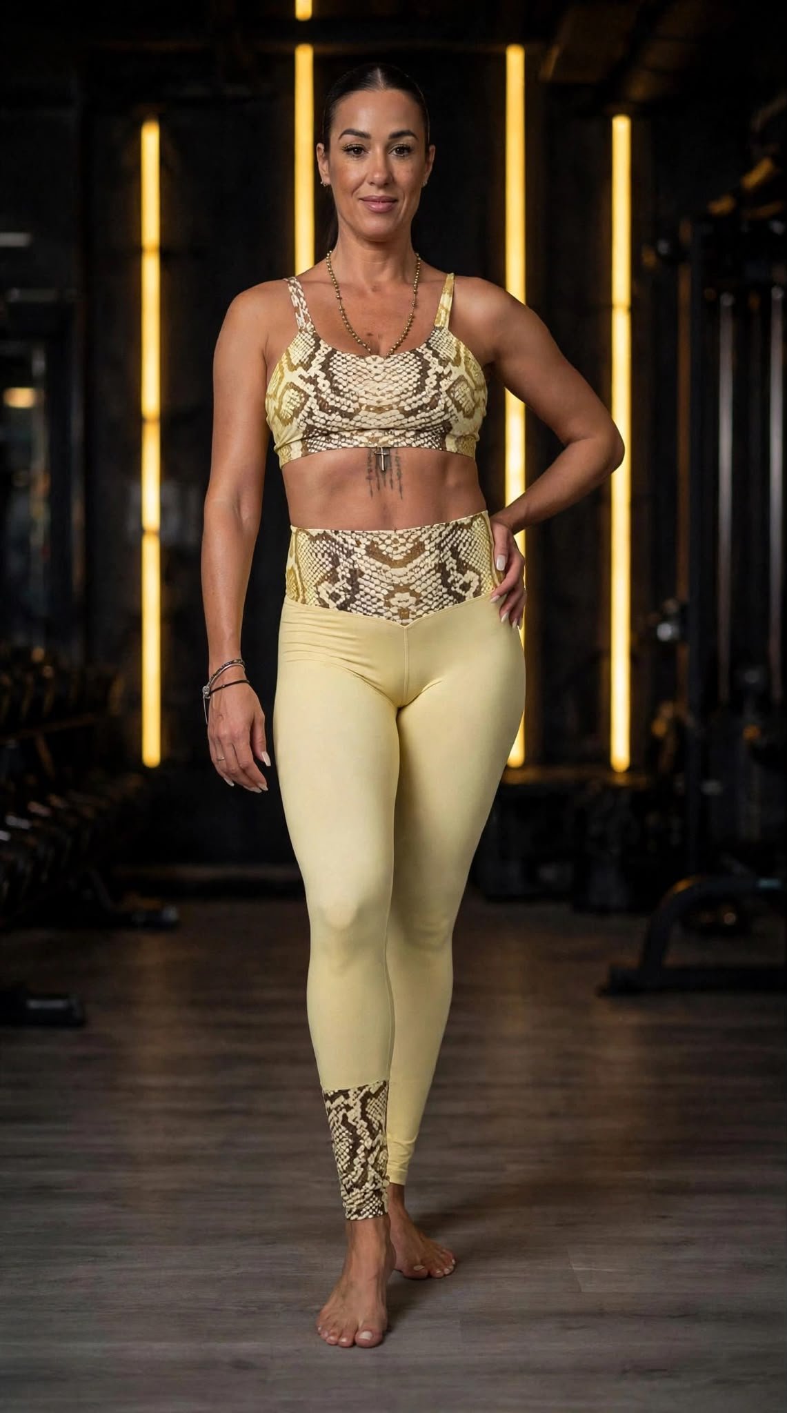 TOP AMARILLO ESTAMPADO ANACONDA OLD SCHOOL - Imagen 4
