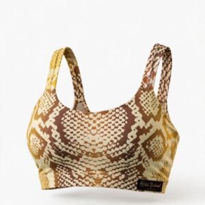 TOP AMARILLO ESTAMPADO ANACONDA OLD SCHOOL