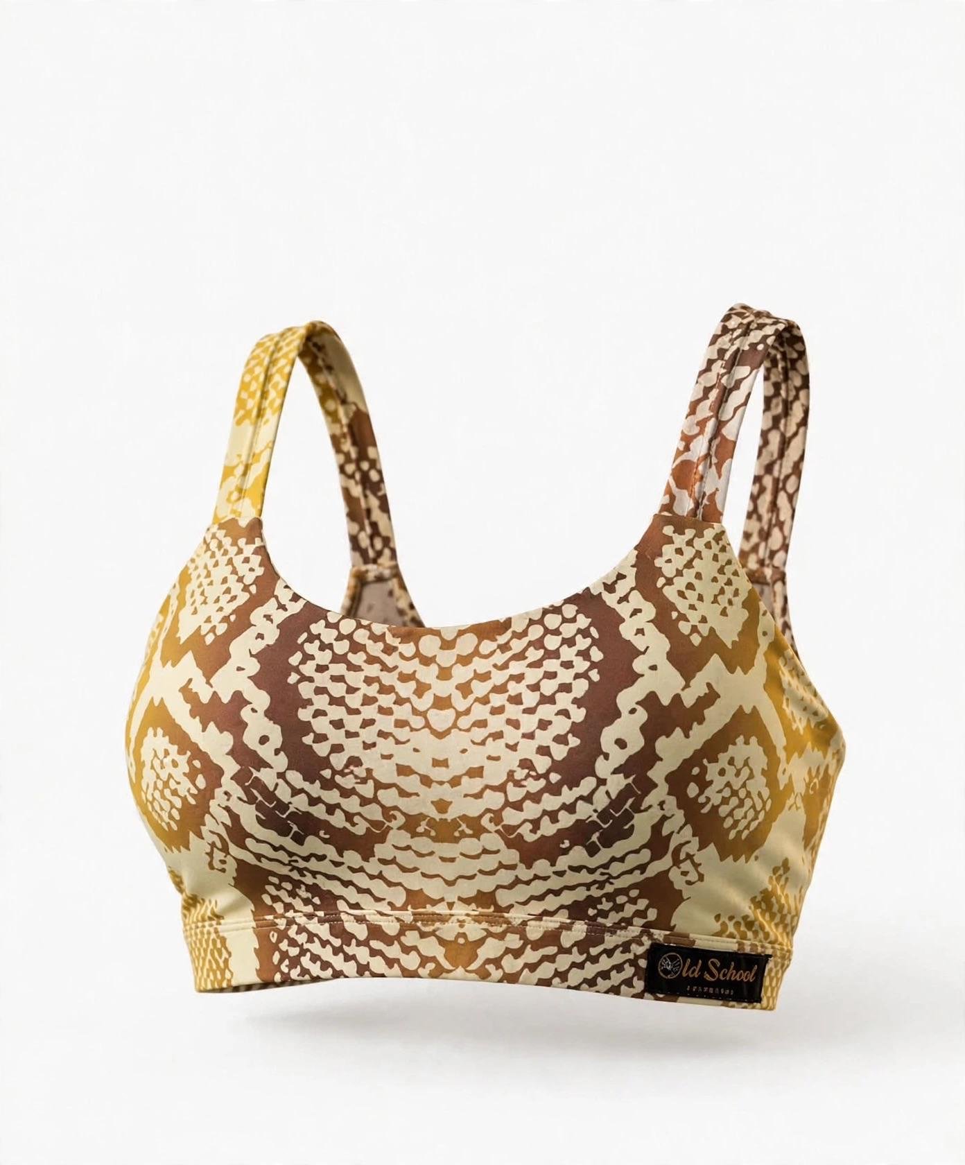 TOP AMARILLO ESTAMPADO ANACONDA OLD SCHOOL
